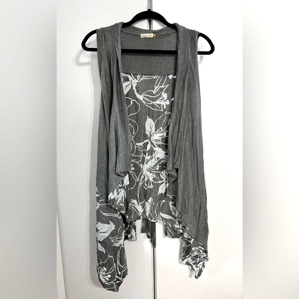 Chalet Lagenlook Floral Vest
